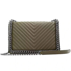 Aldo Chevron Greenwald Chain Link Medium Purse NWT